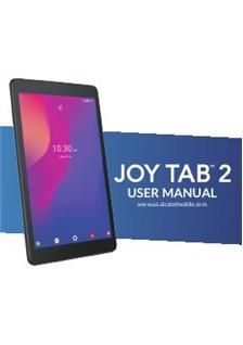 Alcatel Joy Tab 2 manual. Smartphone Instructions.